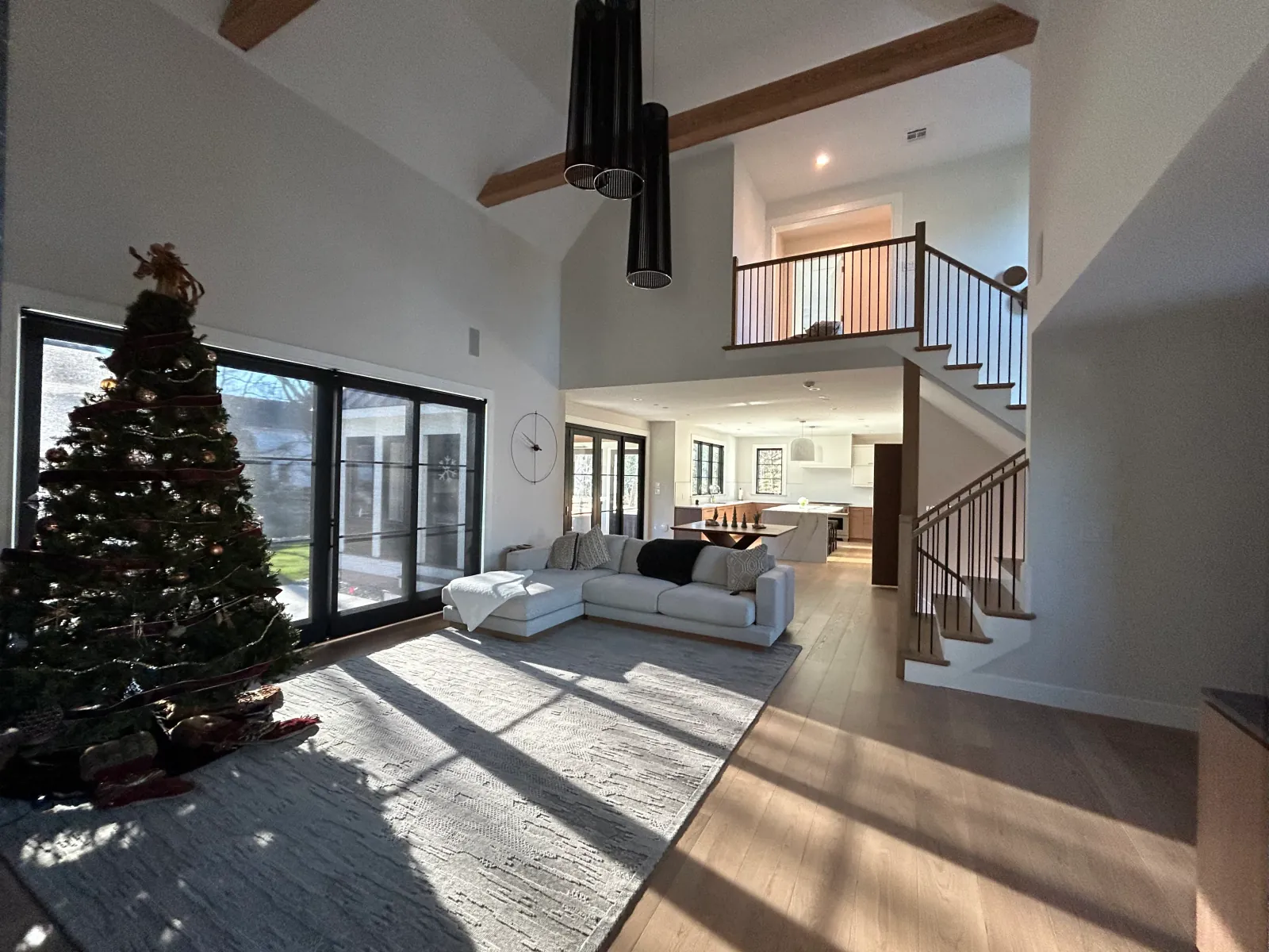 Bedroom repainted in Ashland, MA with modern neutral tones — ready-to-list finish